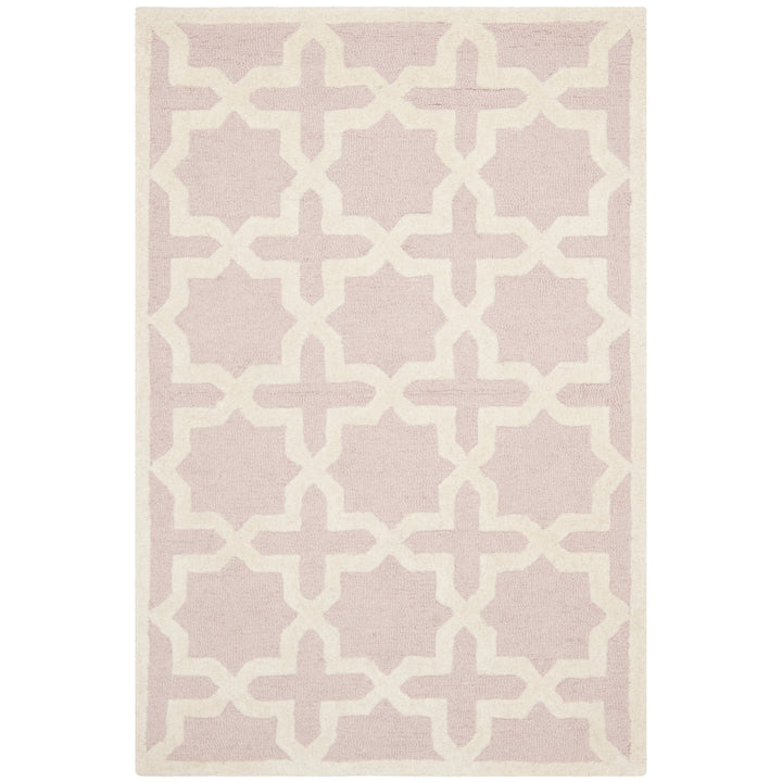 SAFAVIEH Cambridge CAM125M Light Pink / Ivory Rug Image 4