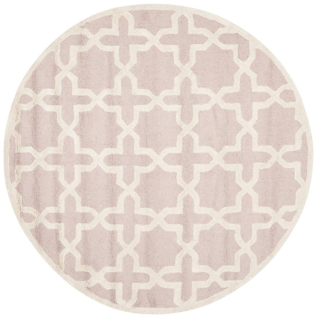 SAFAVIEH Cambridge CAM125M Light Pink / Ivory Rug Image 5