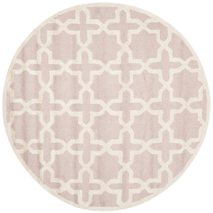 SAFAVIEH Cambridge CAM125M Light Pink / Ivory Rug Image 1