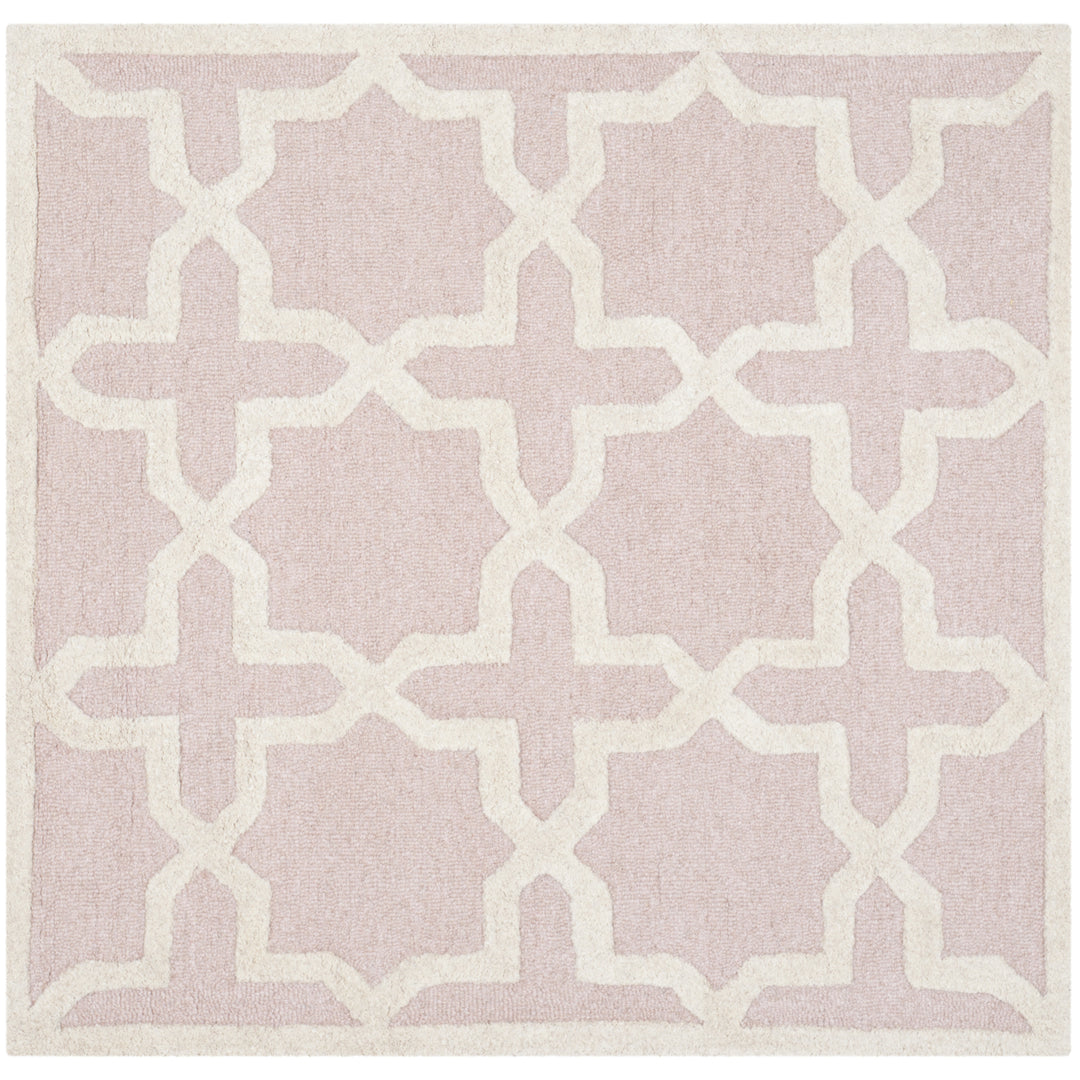 SAFAVIEH Cambridge CAM125M Light Pink / Ivory Rug Image 6