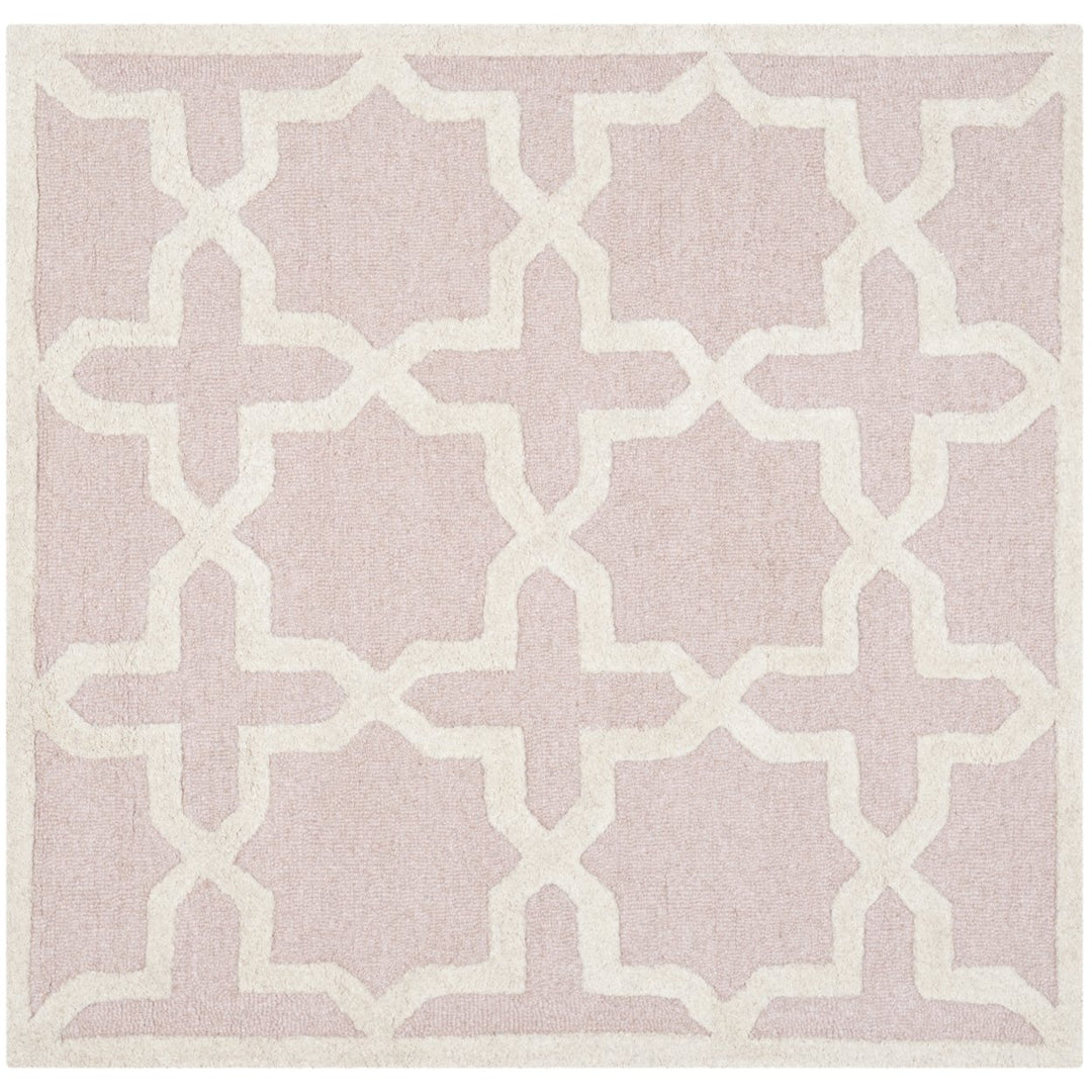 SAFAVIEH Cambridge CAM125M Light Pink / Ivory Rug Image 1