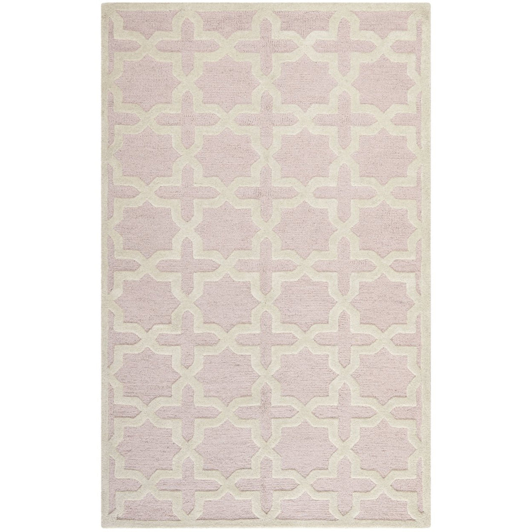 SAFAVIEH Cambridge CAM125M Light Pink / Ivory Rug Image 1