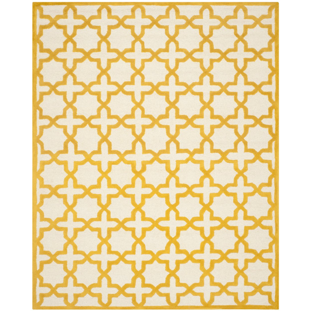 SAFAVIEH Cambridge CAM125U Handmade Ivory / Gold Rug Image 1