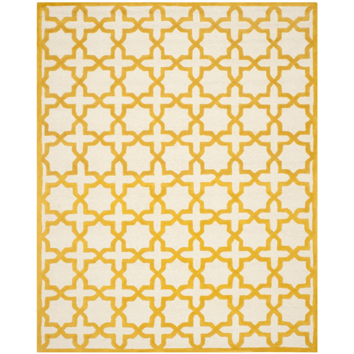 SAFAVIEH Cambridge CAM125U Handmade Ivory / Gold Rug Image 1