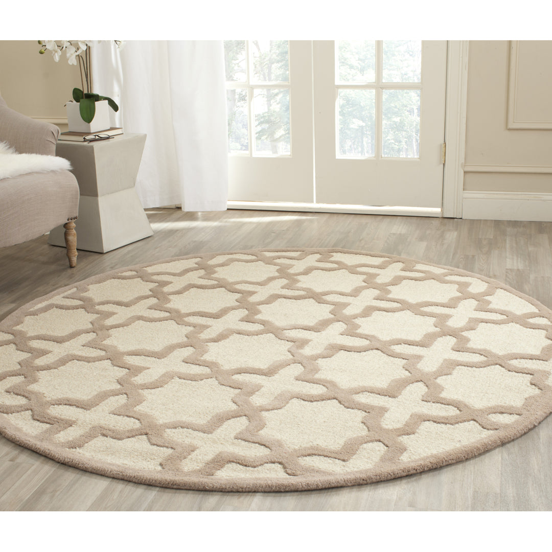 SAFAVIEH Cambridge CAM125P Handmade Ivory / Beige Rug Image 2