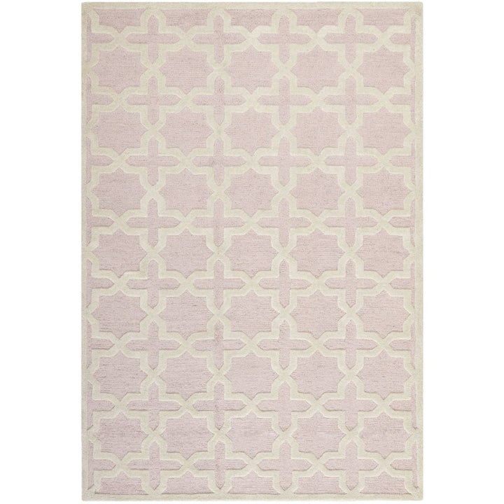 SAFAVIEH Cambridge CAM125M Light Pink / Ivory Rug Image 1