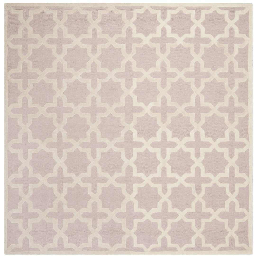 SAFAVIEH Cambridge CAM125M Light Pink / Ivory Rug Image 9