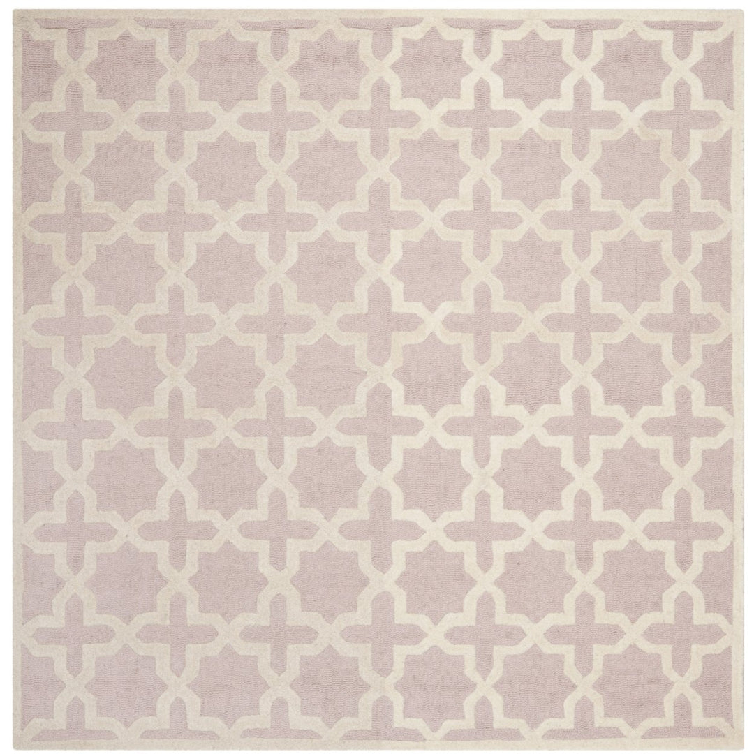 SAFAVIEH Cambridge CAM125M Light Pink / Ivory Rug Image 1