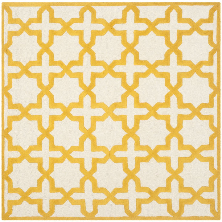 SAFAVIEH Cambridge CAM125U Handmade Ivory / Gold Rug Image 6