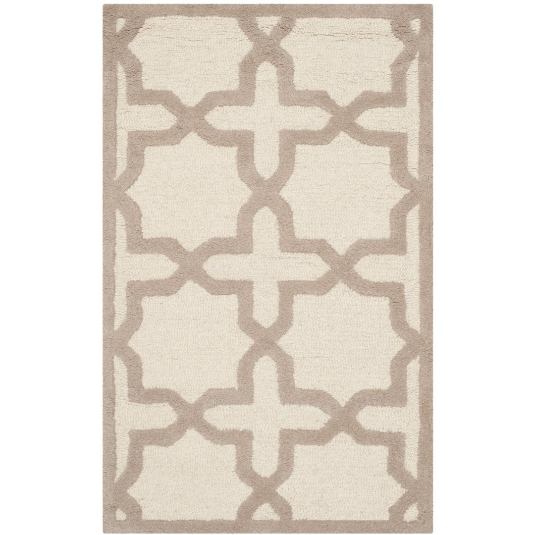 SAFAVIEH Cambridge CAM125P Handmade Ivory / Beige Rug Image 1