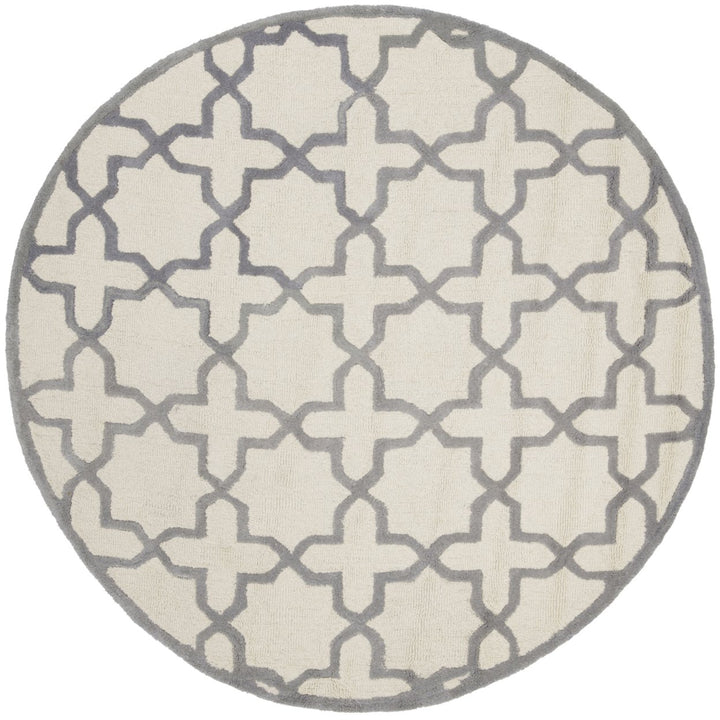 SAFAVIEH Cambridge CAM125Y Handmade Ivory /Silver Rug Image 1