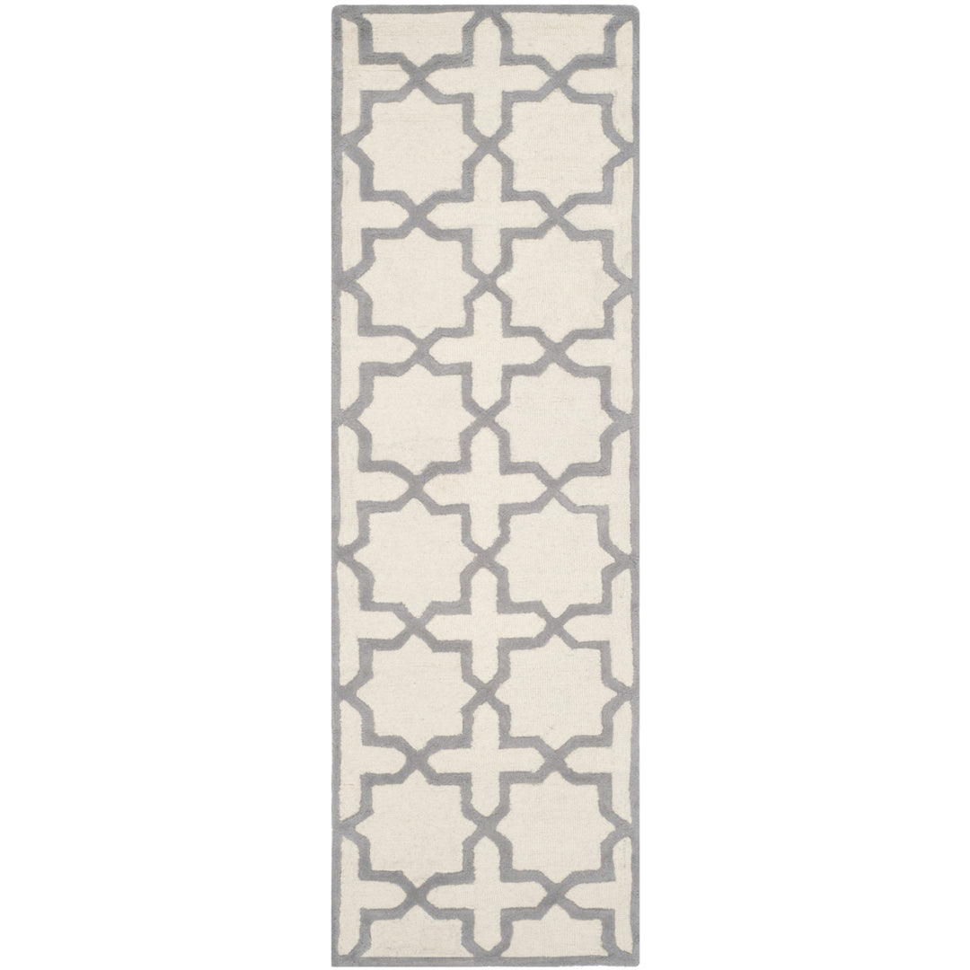 SAFAVIEH Cambridge CAM125Y Handmade Ivory /Silver Rug Image 5