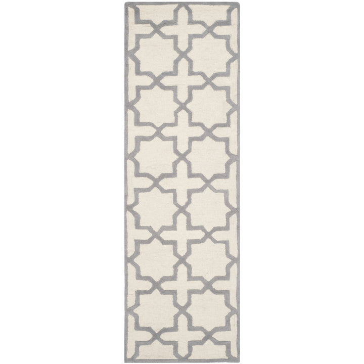 SAFAVIEH Cambridge CAM125Y Handmade Ivory /Silver Rug Image 5