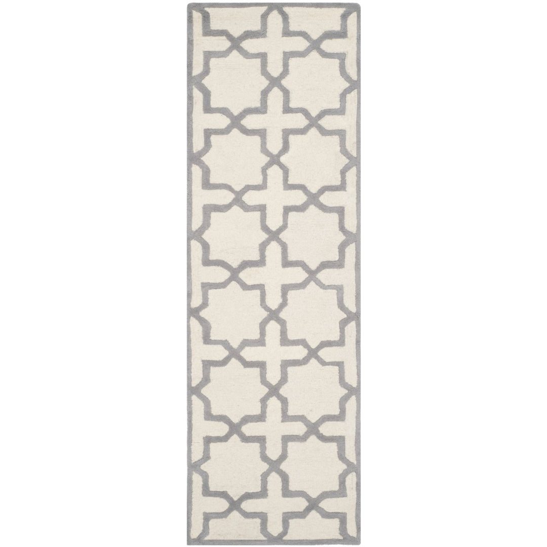 SAFAVIEH Cambridge CAM125Y Handmade Ivory /Silver Rug Image 1