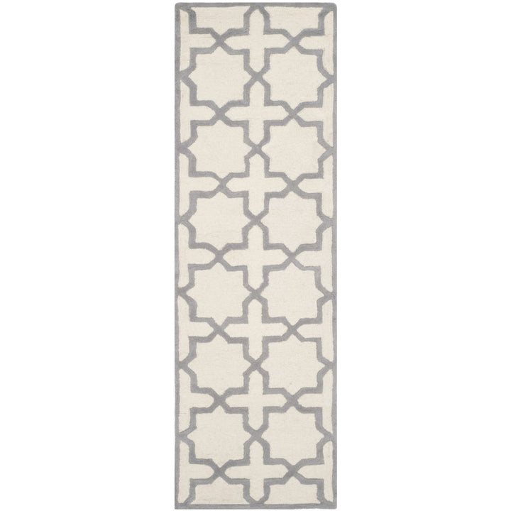 SAFAVIEH Cambridge CAM125Y Handmade Ivory /Silver Rug Image 1