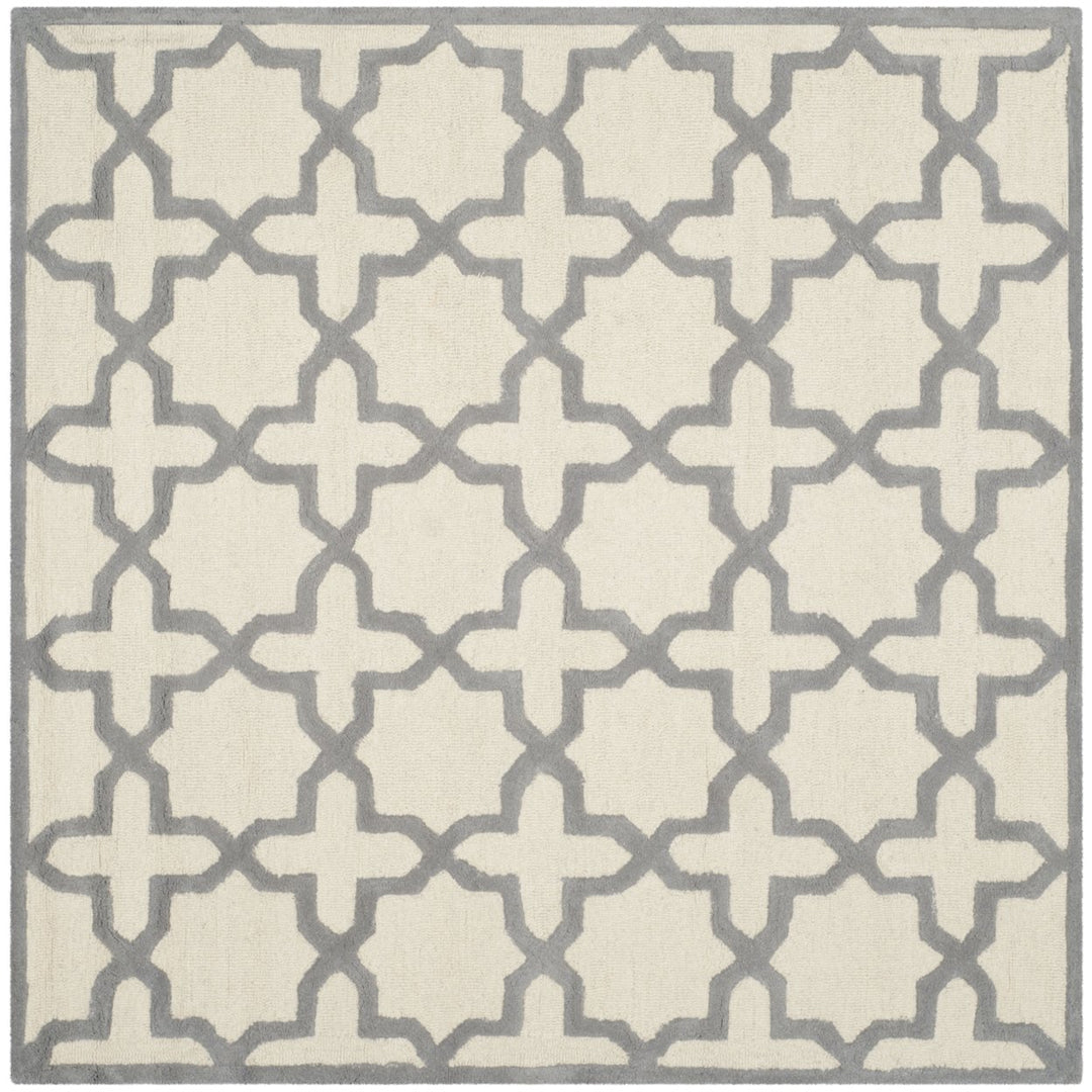 SAFAVIEH Cambridge CAM125Y Handmade Ivory /Silver Rug Image 1