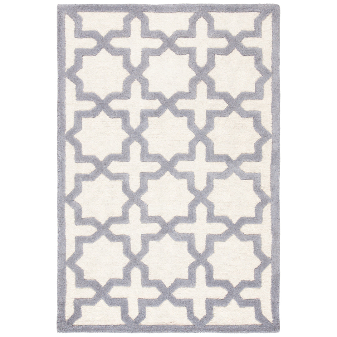 SAFAVIEH Cambridge CAM125Y Handmade Ivory /Silver Rug Image 9