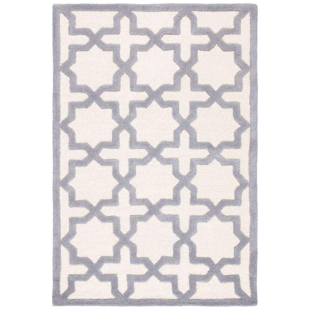 SAFAVIEH Cambridge CAM125Y Handmade Ivory /Silver Rug Image 1