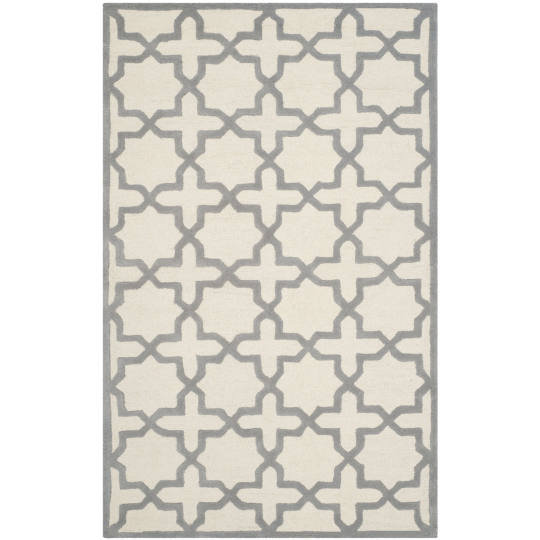 SAFAVIEH Cambridge CAM125Y Handmade Ivory /Silver Rug Image 10