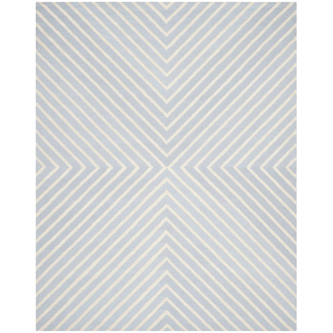 SAFAVIEH Cambridge CAM129A Light Blue / Ivory Rug Image 1