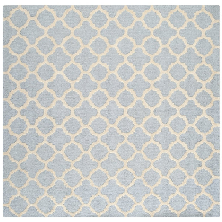 SAFAVIEH Cambridge CAM130A Light Blue / Ivory Rug Image 1