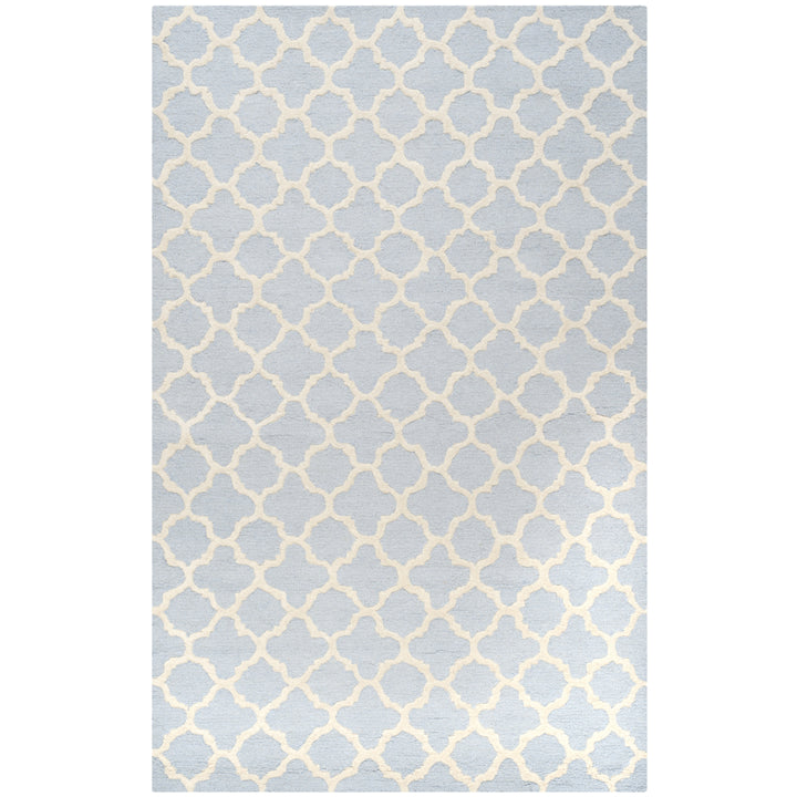 SAFAVIEH Cambridge CAM130A Light Blue / Ivory Rug Image 10