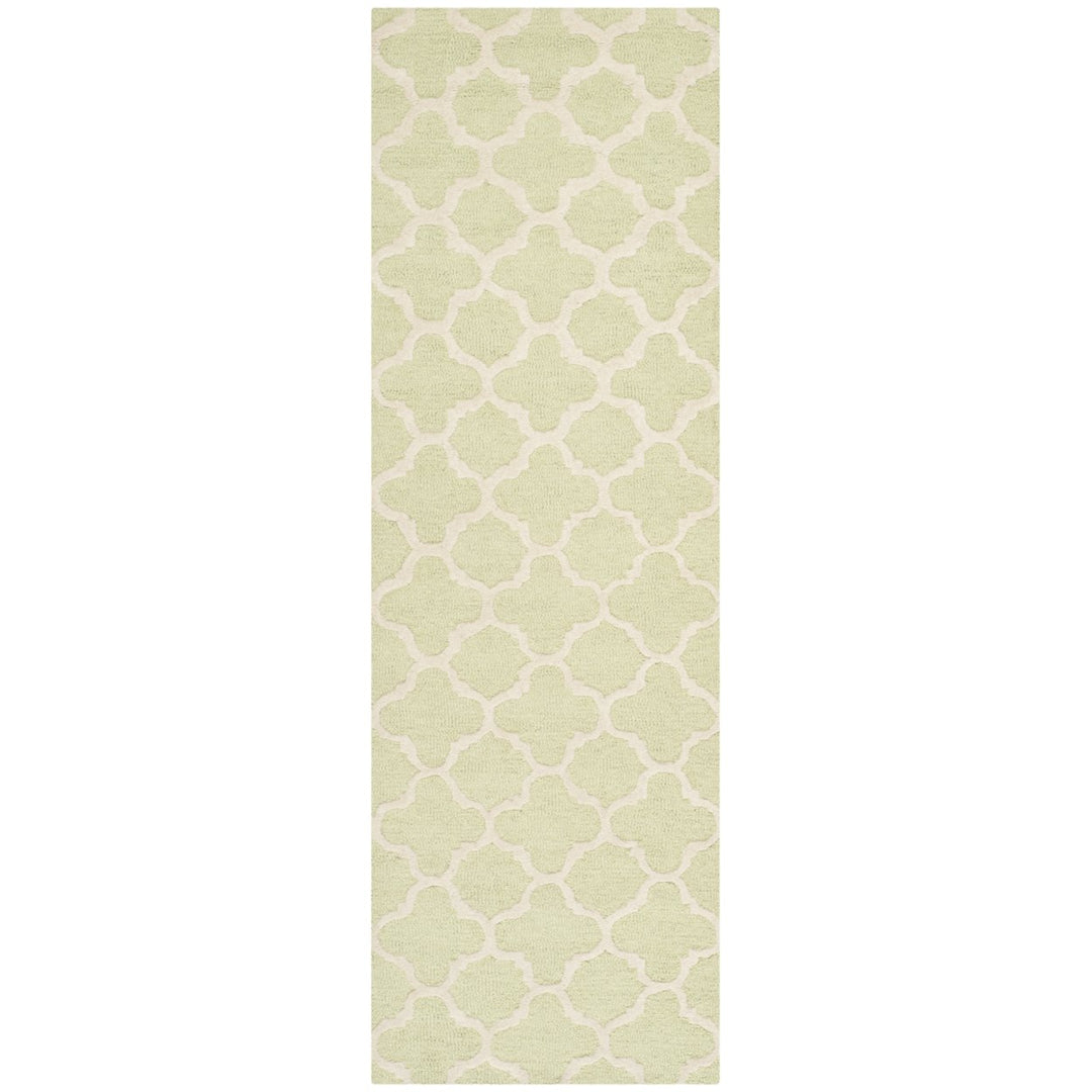 SAFAVIEH Cambridge CAM130B Light Green / Ivory Rug Image 1