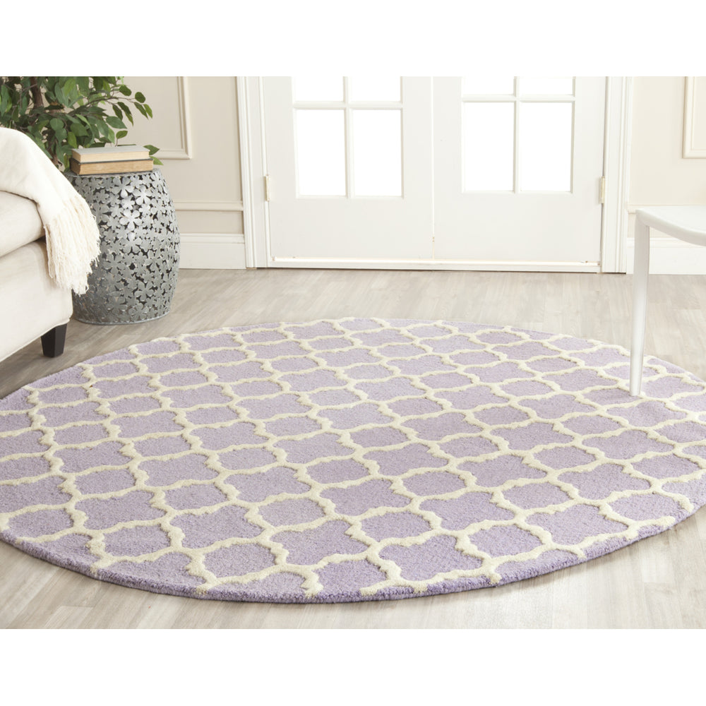 SAFAVIEH Cambridge CAM130C Lavender / Ivory Rug Image 2