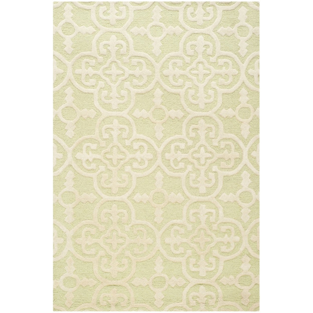 SAFAVIEH Cambridge CAM130B Light Green / Ivory Rug Image 1