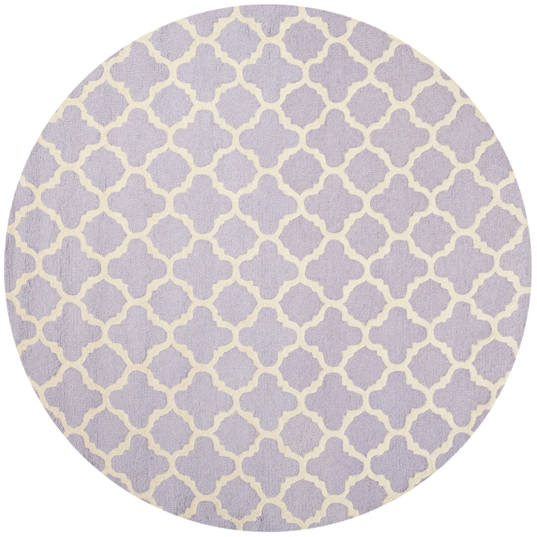 SAFAVIEH Cambridge CAM130C Lavender / Ivory Rug Image 4