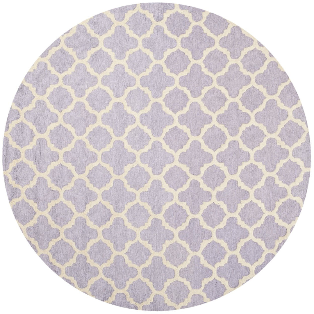 SAFAVIEH Cambridge CAM130C Lavender / Ivory Rug Image 1