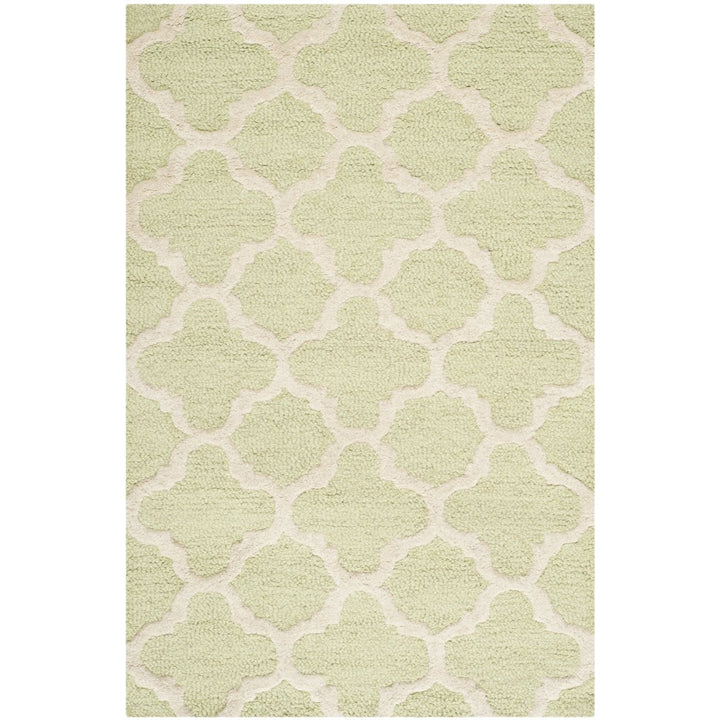 SAFAVIEH Cambridge CAM130B Light Green / Ivory Rug Image 1