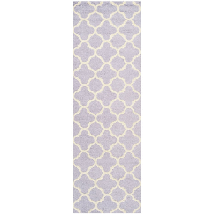 SAFAVIEH Cambridge CAM130C Lavender / Ivory Rug Image 1