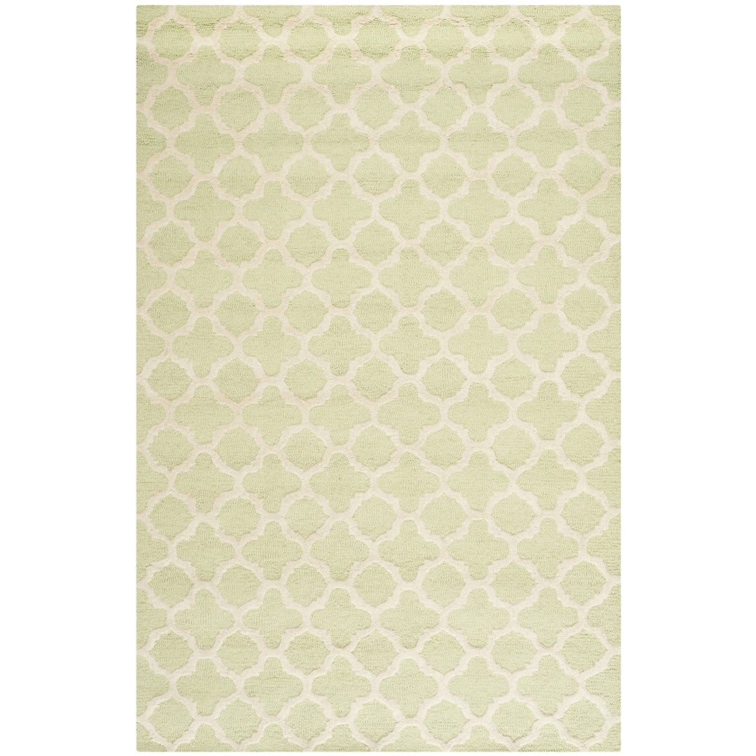 SAFAVIEH Cambridge CAM130B Light Green / Ivory Rug Image 10