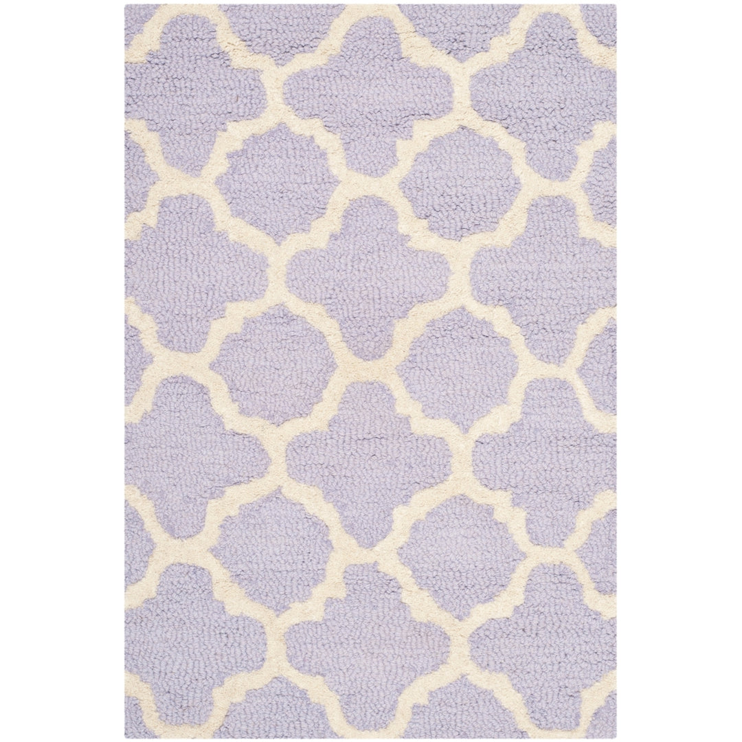 SAFAVIEH Cambridge CAM130C Lavender / Ivory Rug Image 8