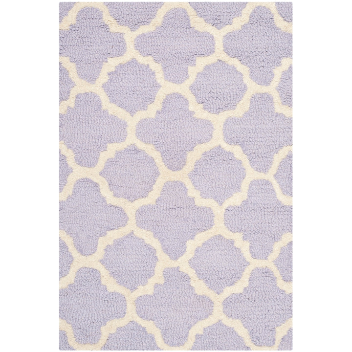 SAFAVIEH Cambridge CAM130C Lavender / Ivory Rug Image 8