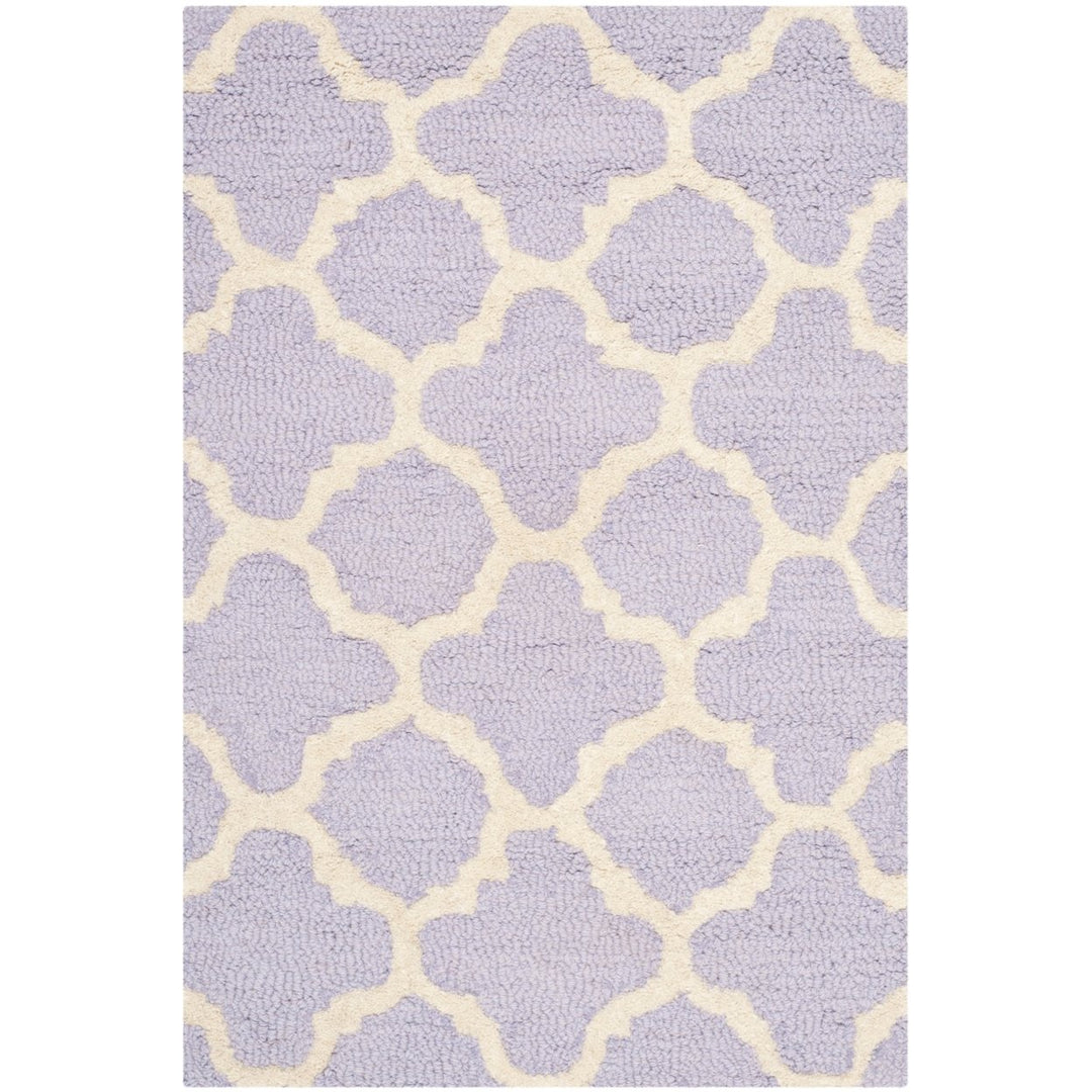 SAFAVIEH Cambridge CAM130C Lavender / Ivory Rug Image 1