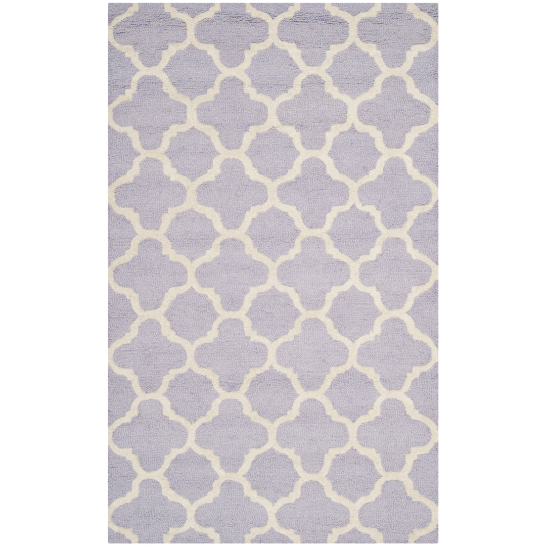 SAFAVIEH Cambridge CAM130C Lavender / Ivory Rug Image 9