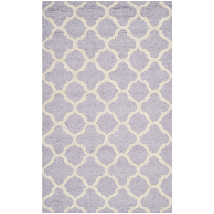 SAFAVIEH Cambridge CAM130C Lavender / Ivory Rug Image 9