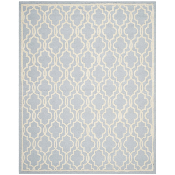 SAFAVIEH Cambridge CAM131A Light Blue / Ivory Rug Image 1