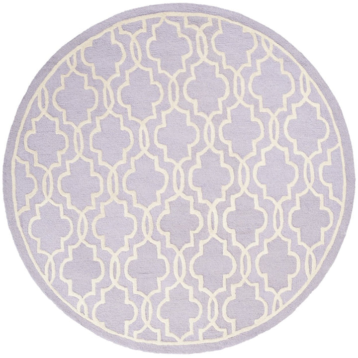 SAFAVIEH Cambridge CAM131C Lavender / Ivory Rug Image 4