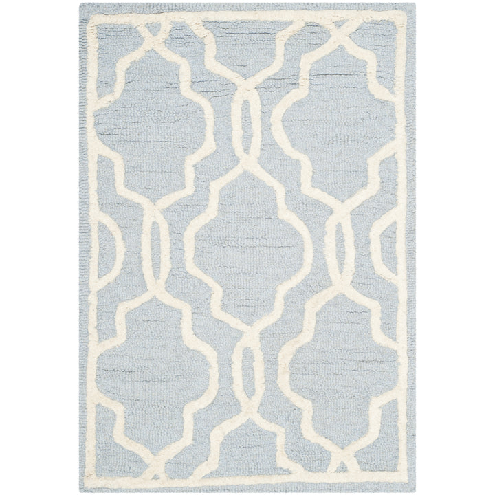 SAFAVIEH Cambridge CAM131A Light Blue / Ivory Rug Image 2