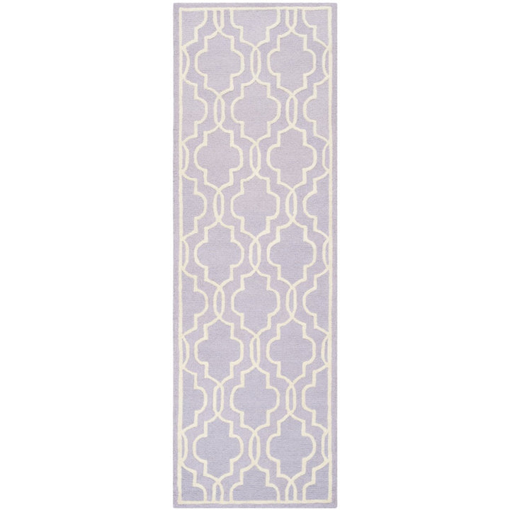 SAFAVIEH Cambridge CAM131C Lavender / Ivory Rug Image 5