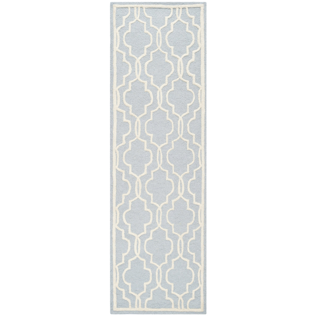 SAFAVIEH Cambridge CAM131A Light Blue / Ivory Rug Image 3