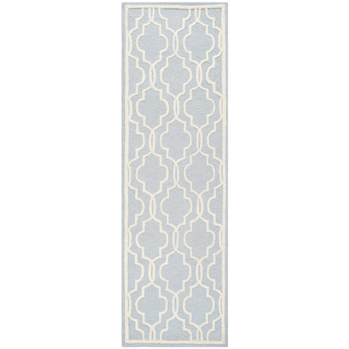 SAFAVIEH Cambridge CAM131A Light Blue / Ivory Rug Image 3