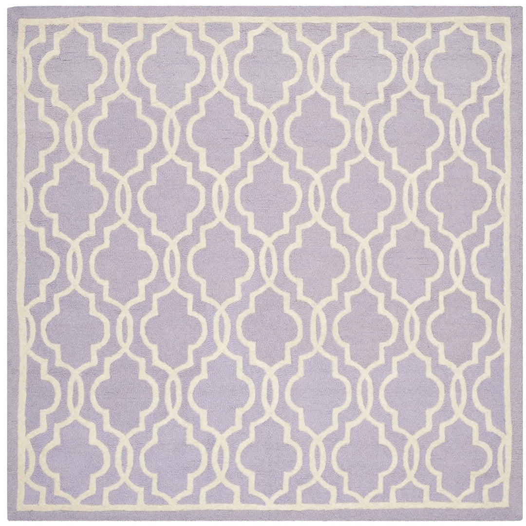 SAFAVIEH Cambridge CAM131C Lavender / Ivory Rug Image 6