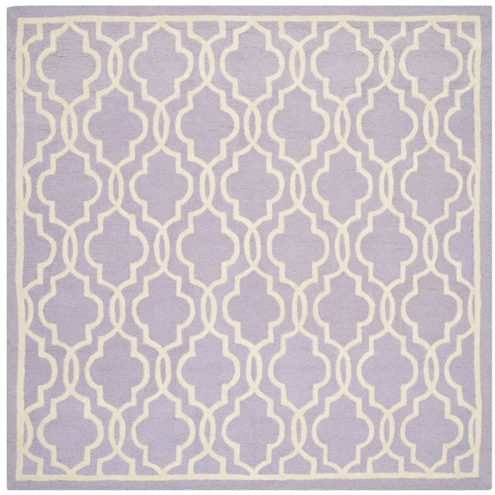 SAFAVIEH Cambridge CAM131C Lavender / Ivory Rug Image 6