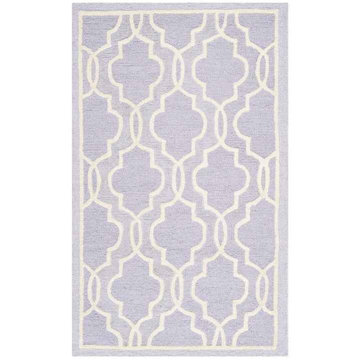 SAFAVIEH Cambridge CAM131C Lavender / Ivory Rug Image 8