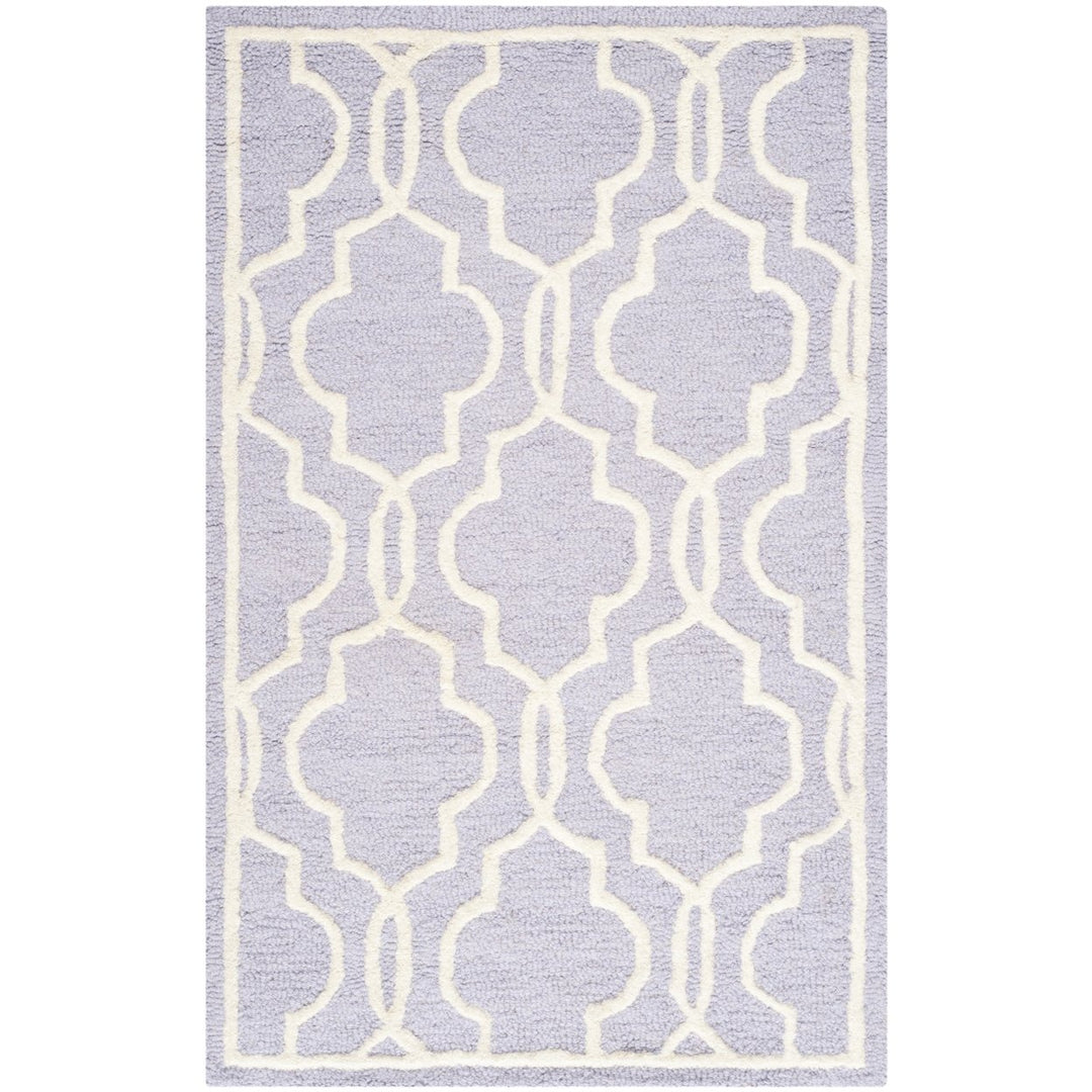 SAFAVIEH Cambridge CAM131C Lavender / Ivory Rug Image 1