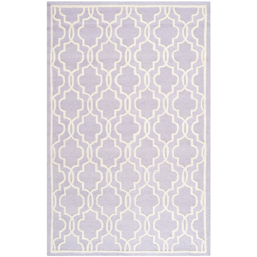 SAFAVIEH Cambridge CAM131C Lavender / Ivory Rug Image 10